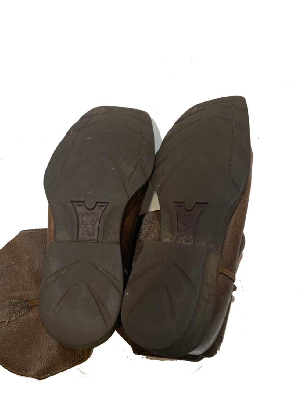 Ariat Men's Brown Leather Western Boots - Picture 9 of 9